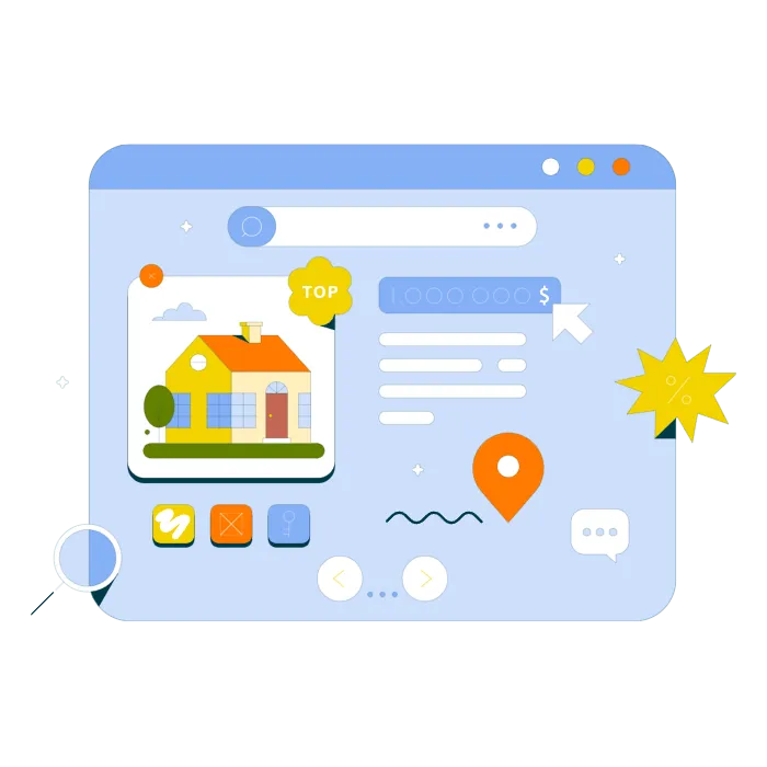 Previzualizare site imobiliare