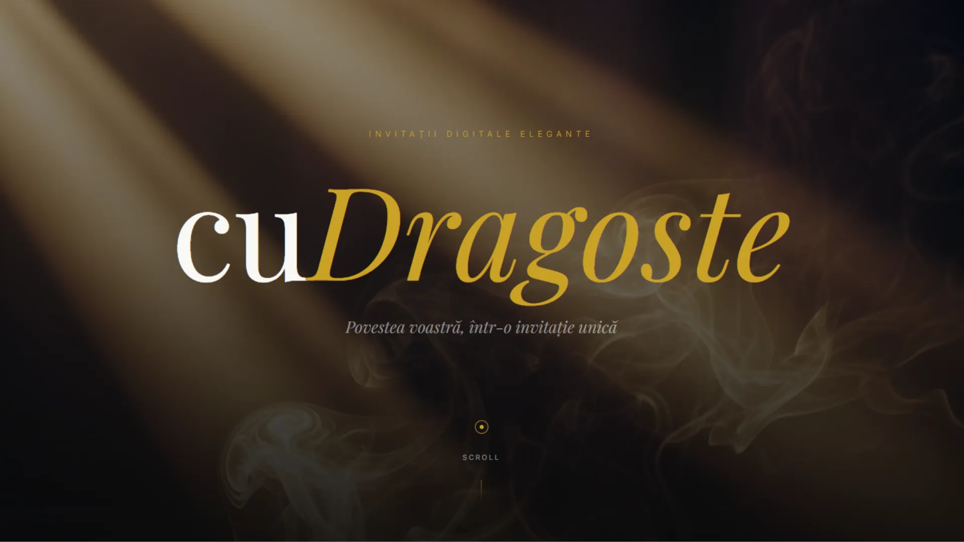 Creare site web de prezentare - cuDragoste
