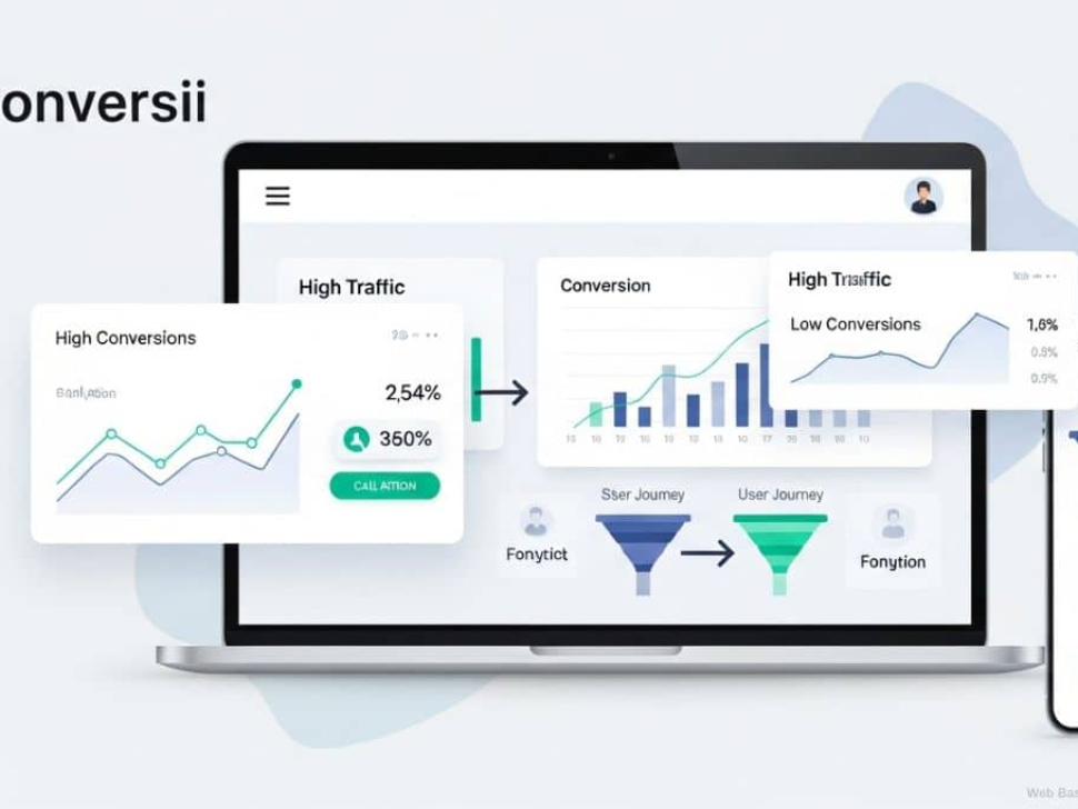 De ce ai trafic dar nu ai clienți: ghid practic pentru conversii