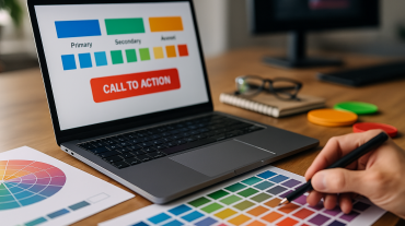 Psihologia culorilor în web design şi marketing – cum influenţează alegerea paletei