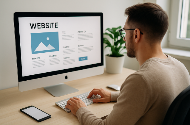 Website modern 2025 – Checklist complet pentru afaceri online